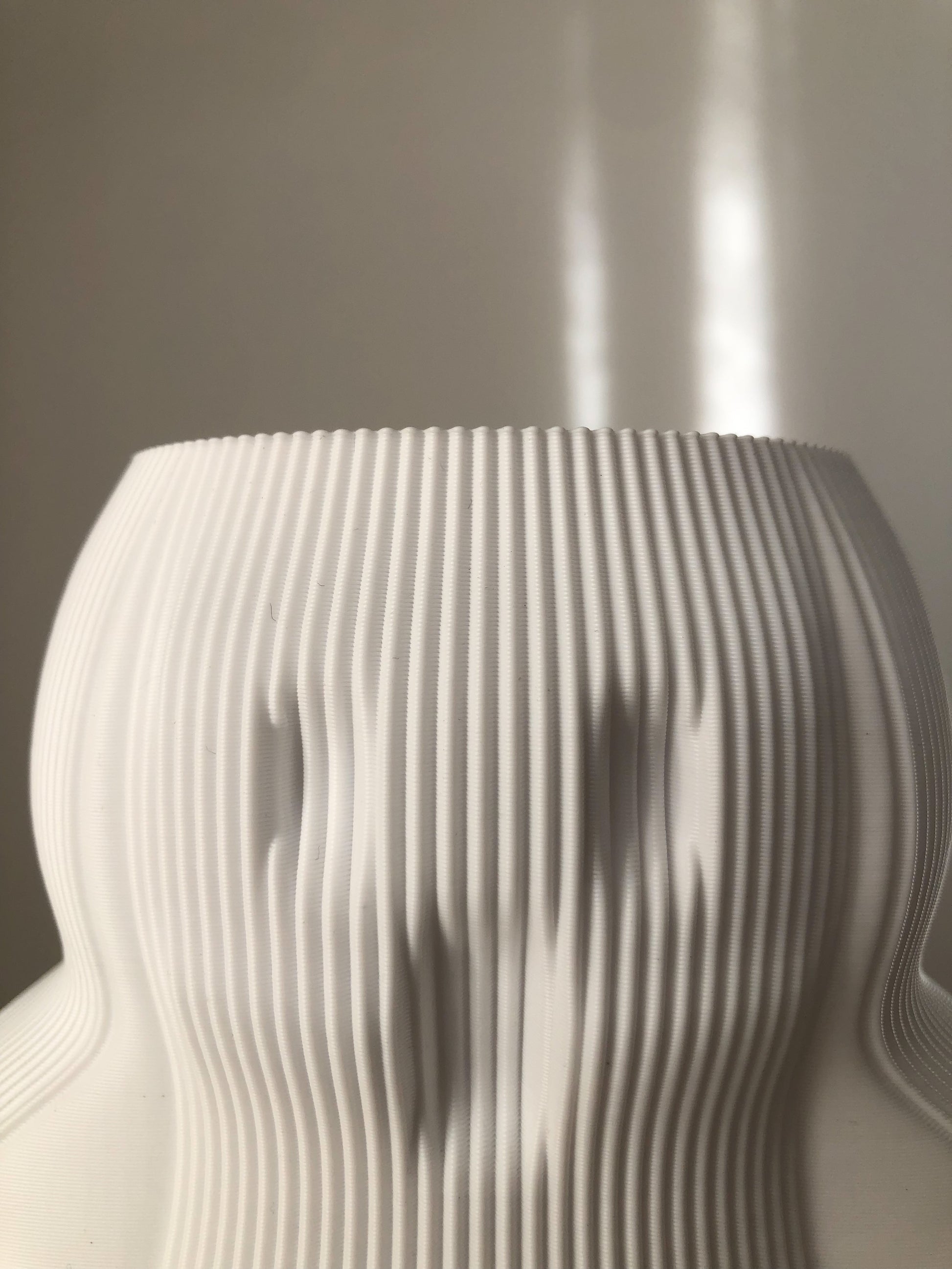 Unique modern decorative lamp with textured design, perfect for enhancing contemporary home decor