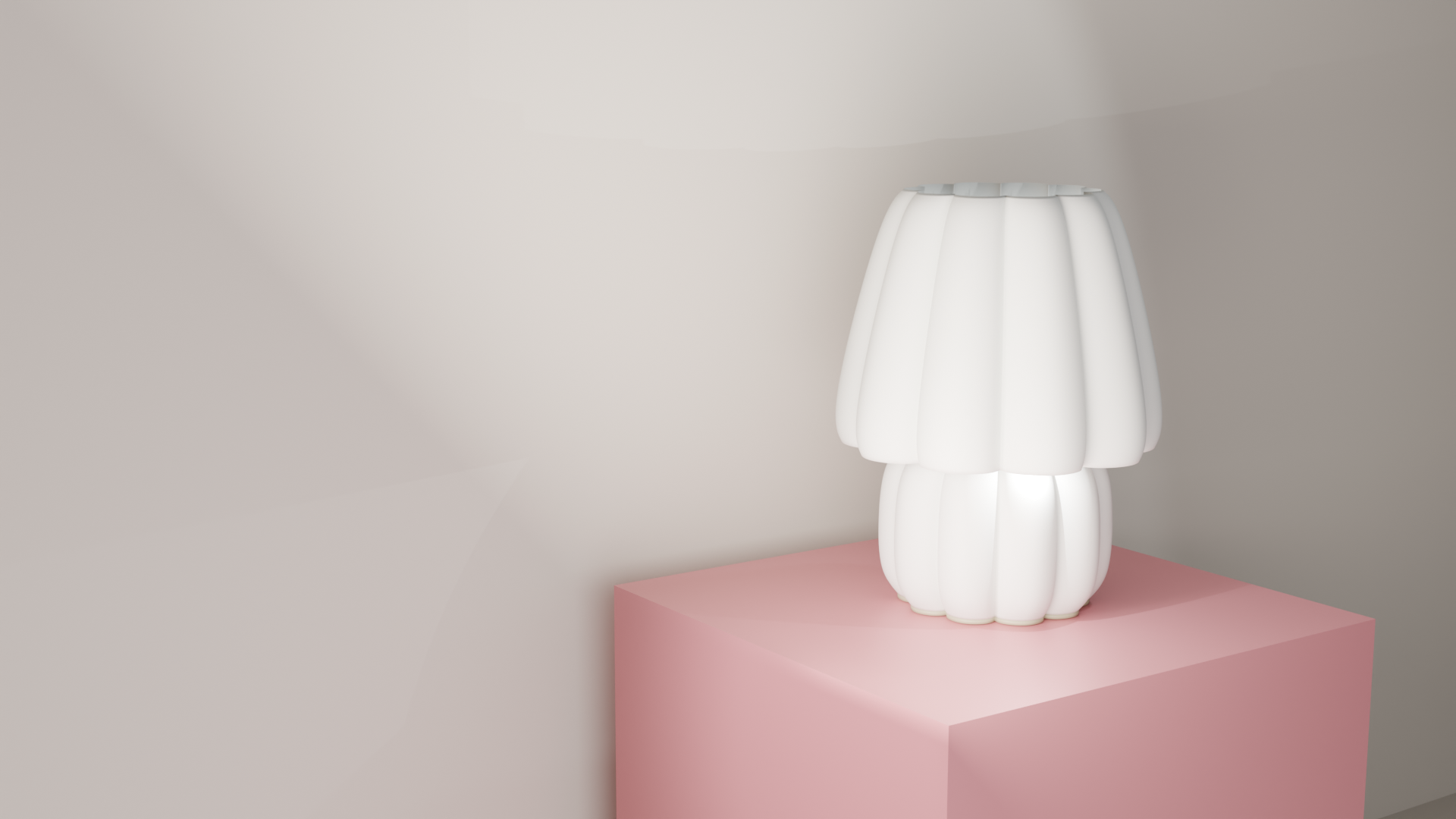 My Store soft glow night lamp with a unique design, providing a calming and warm ambiance for bedrooms