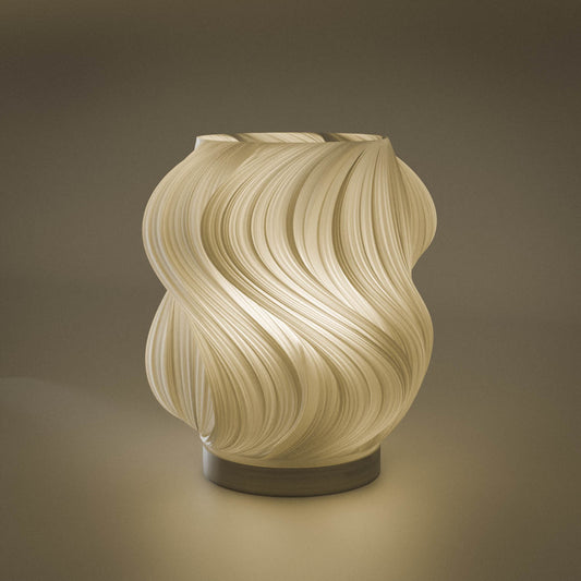 Highmour unique home decor lamp with a modern wavy design and warm light for stylish interiors