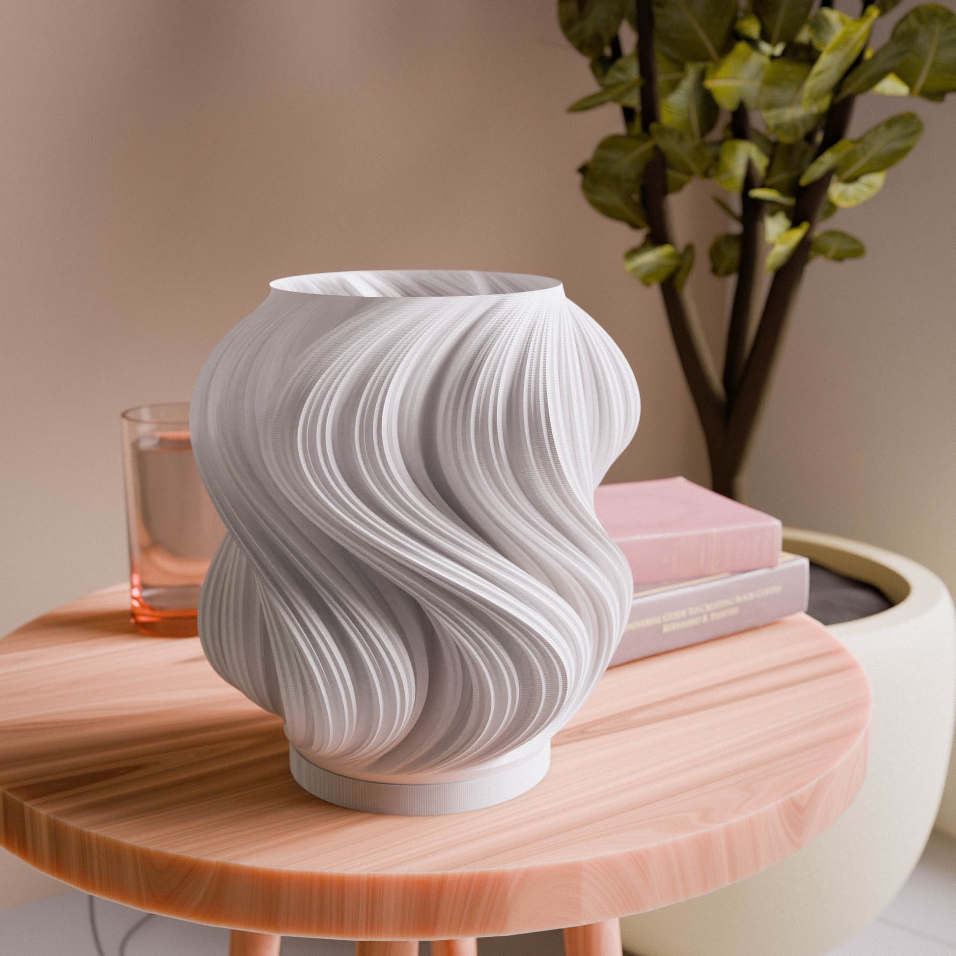 Highmour unique home decor lamp with a flowing design, perfect for enhancing your living space