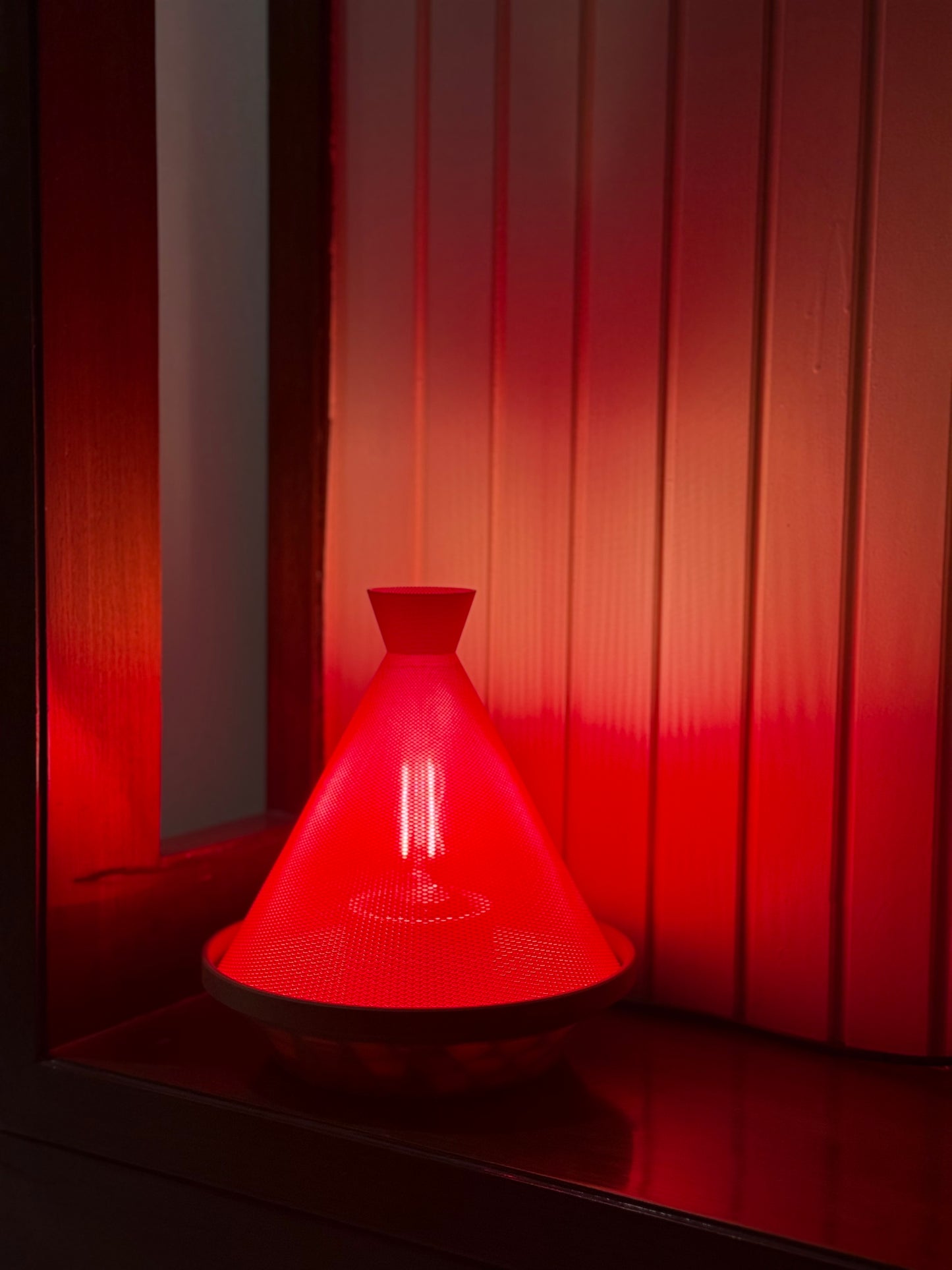 Highmour Pyra Lamp – 3D Printed Cone Table Lamp