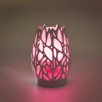 Highmour aesthetic organic lamp with a unique design and soft pink glow for stylish home decor