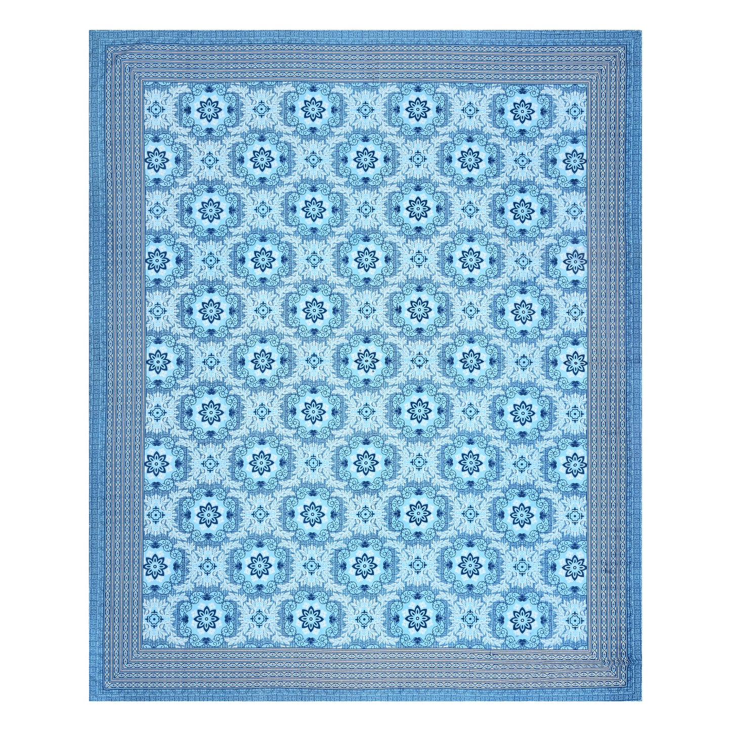 Amber Mirage Double Cotton Bedsheet (90×100 in.)