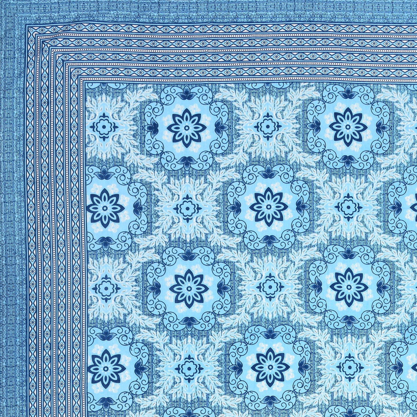 Amber Mirage Double Cotton Bedsheet (90×100 in.)