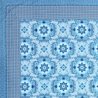 Amber Mirage Double Cotton Bedsheet (90×100 in.)