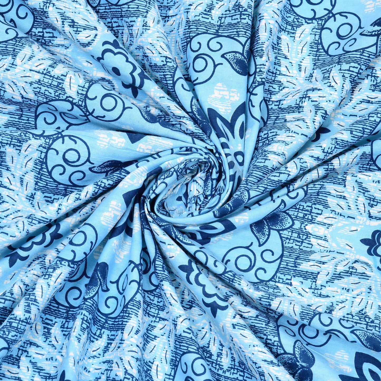 Amber Mirage Double Cotton Bedsheet (90×100 in.)