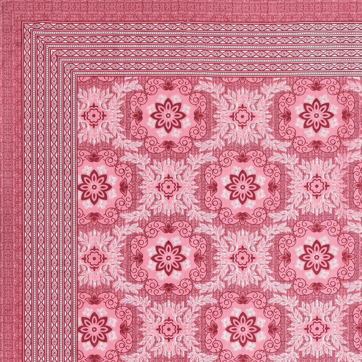 Amber Mirage Double Cotton Bedsheet (90×100 in.)