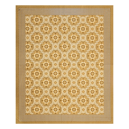 Amber Mirage Double Cotton Bedsheet (90×100 in.)