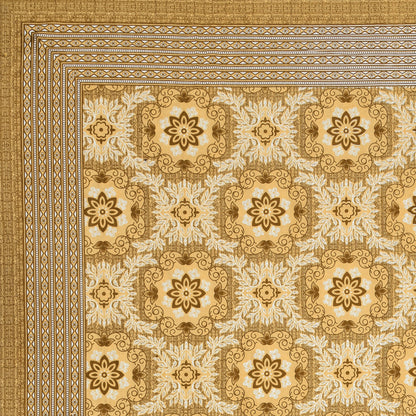 Amber Mirage Double Cotton Bedsheet (90×100 in.)