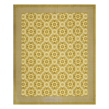 Amber Mirage Double Cotton Bedsheet (90×100 in.)