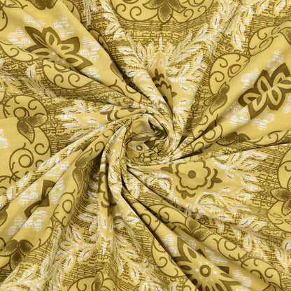 Amber Mirage Double Cotton Bedsheet (90×100 in.)