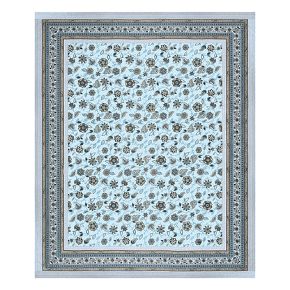 Floral Reverie Double Cotton Bedsheet (90×100 in.)