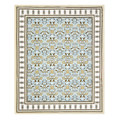 Meadow Charm Double Cotton Bedsheet (90×100 in.)