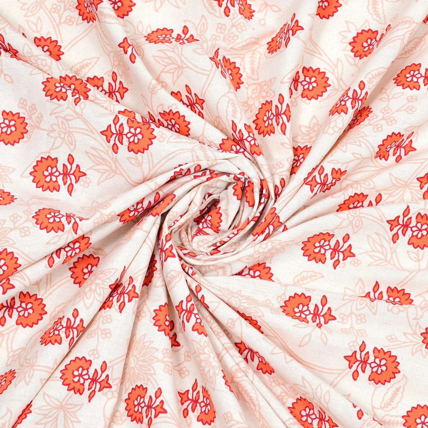 Sunehri Gulshan Double Cotton Bedsheet (90×100 in.)