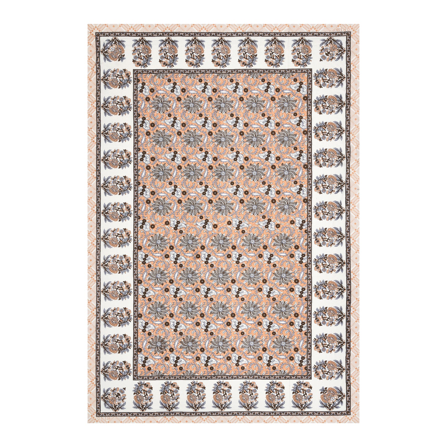 Regal Bloom Single Cotton Bedsheet (60×90 in.)