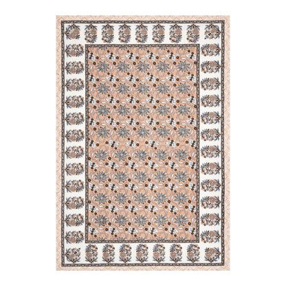 Regal Bloom Single Cotton Bedsheet (60×90 in.)