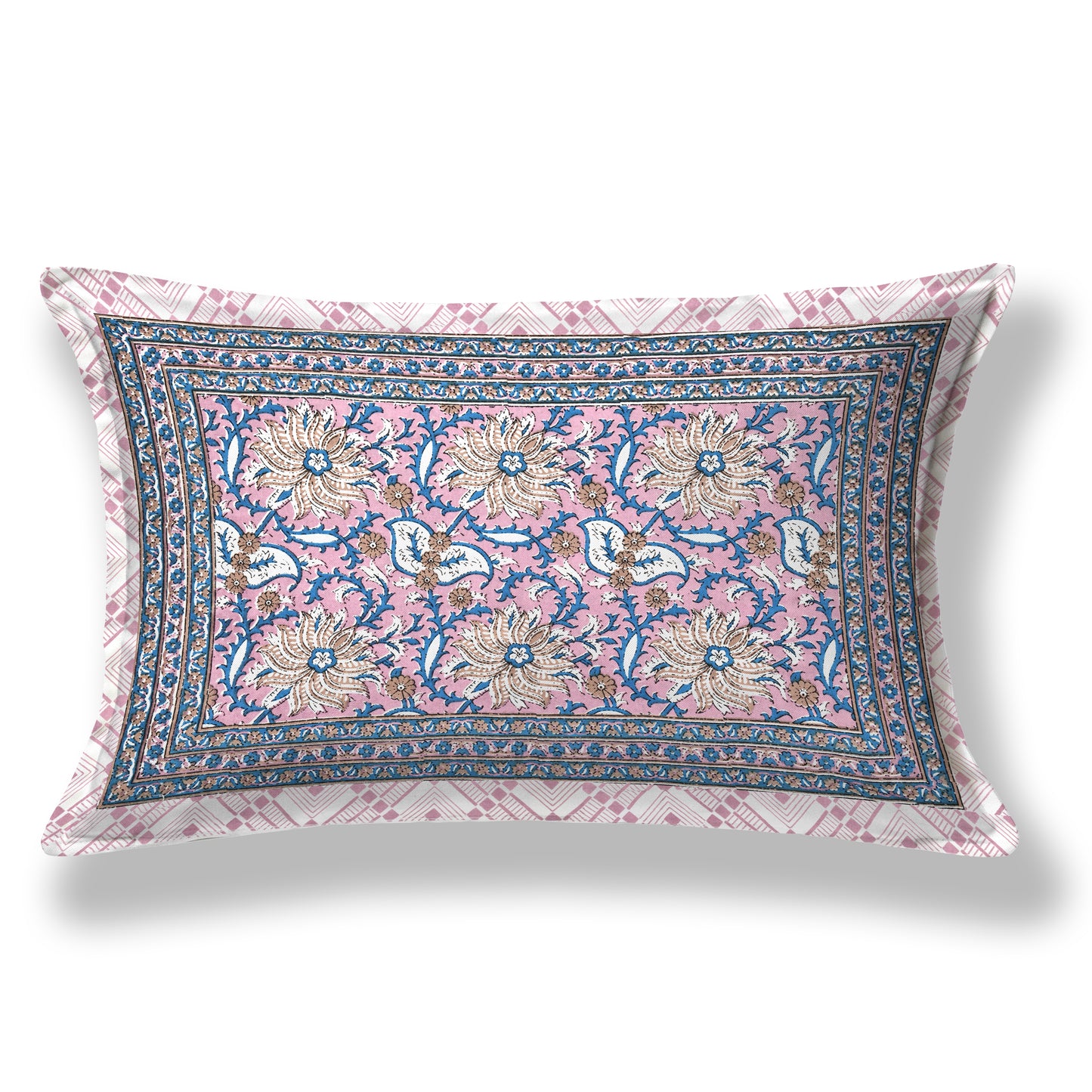 Regal Bloom Single Cotton Bedsheet (60×90 in.)