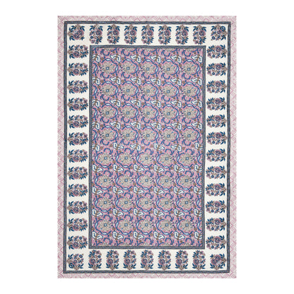 Regal Bloom Single Cotton Bedsheet (60×90 in.)