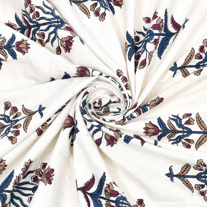 Verdant Charm Single Cotton Bedsheet (60×90 in.)