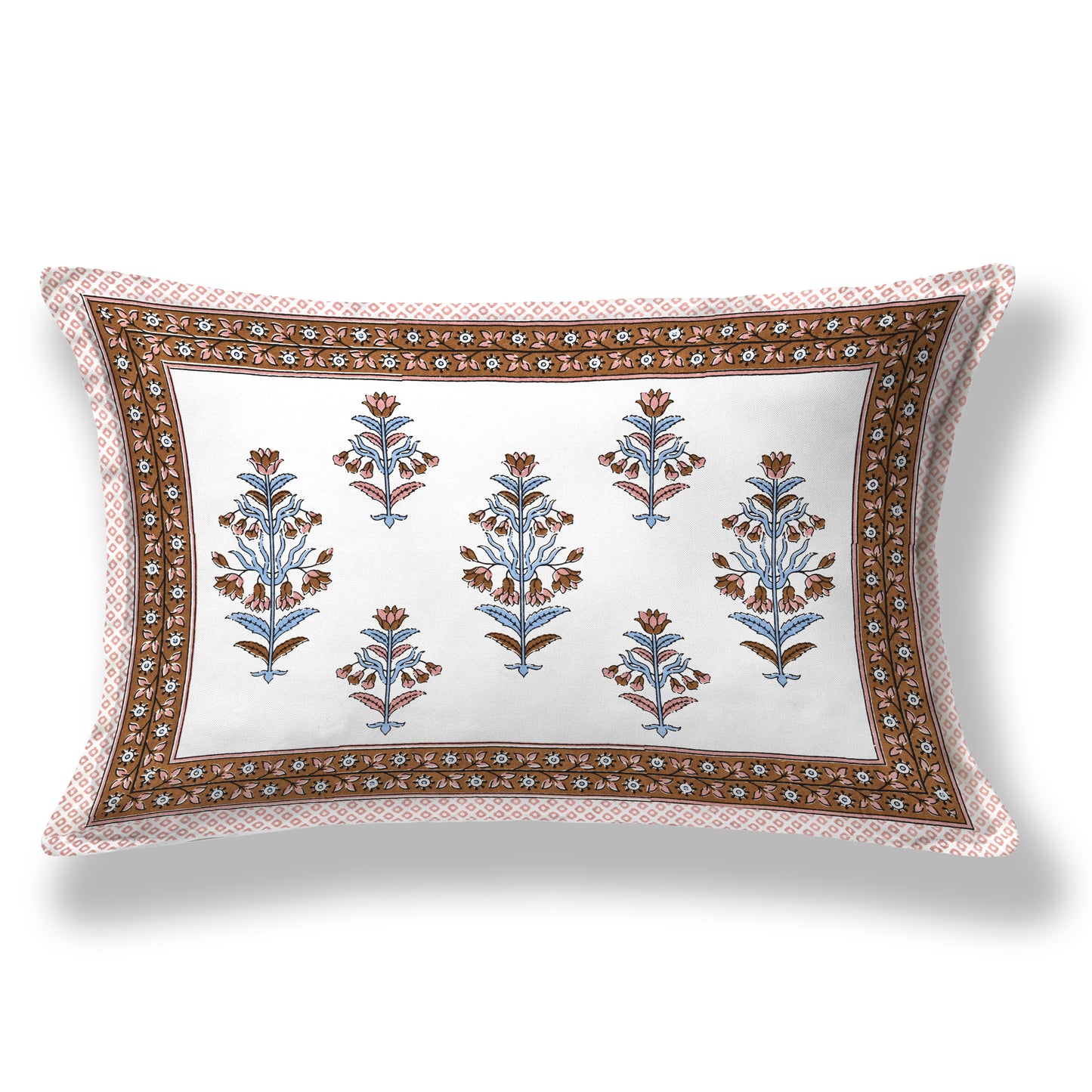 Verdant Charm Single Cotton Bedsheet (60×90 in.)