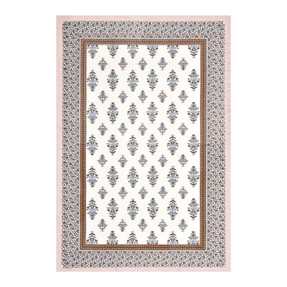 Verdant Charm Single Cotton Bedsheet (60×90 in.)