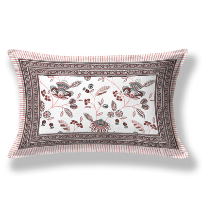 Azure Garden Single Cotton Bedsheet (60×90 in.)