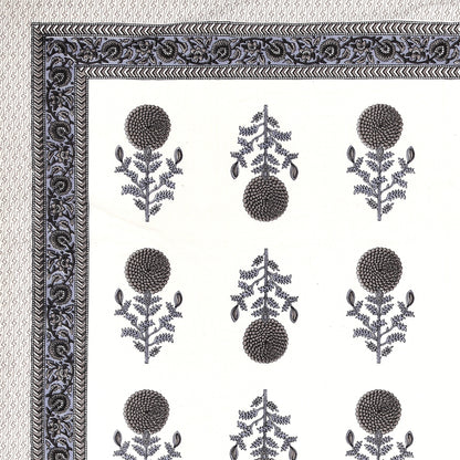 Ivory Grove Single Cotton Bedsheet (60×90 in.)