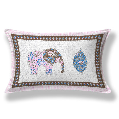 Royal Caravan Single Cotton Bedsheet (60×90 in.)