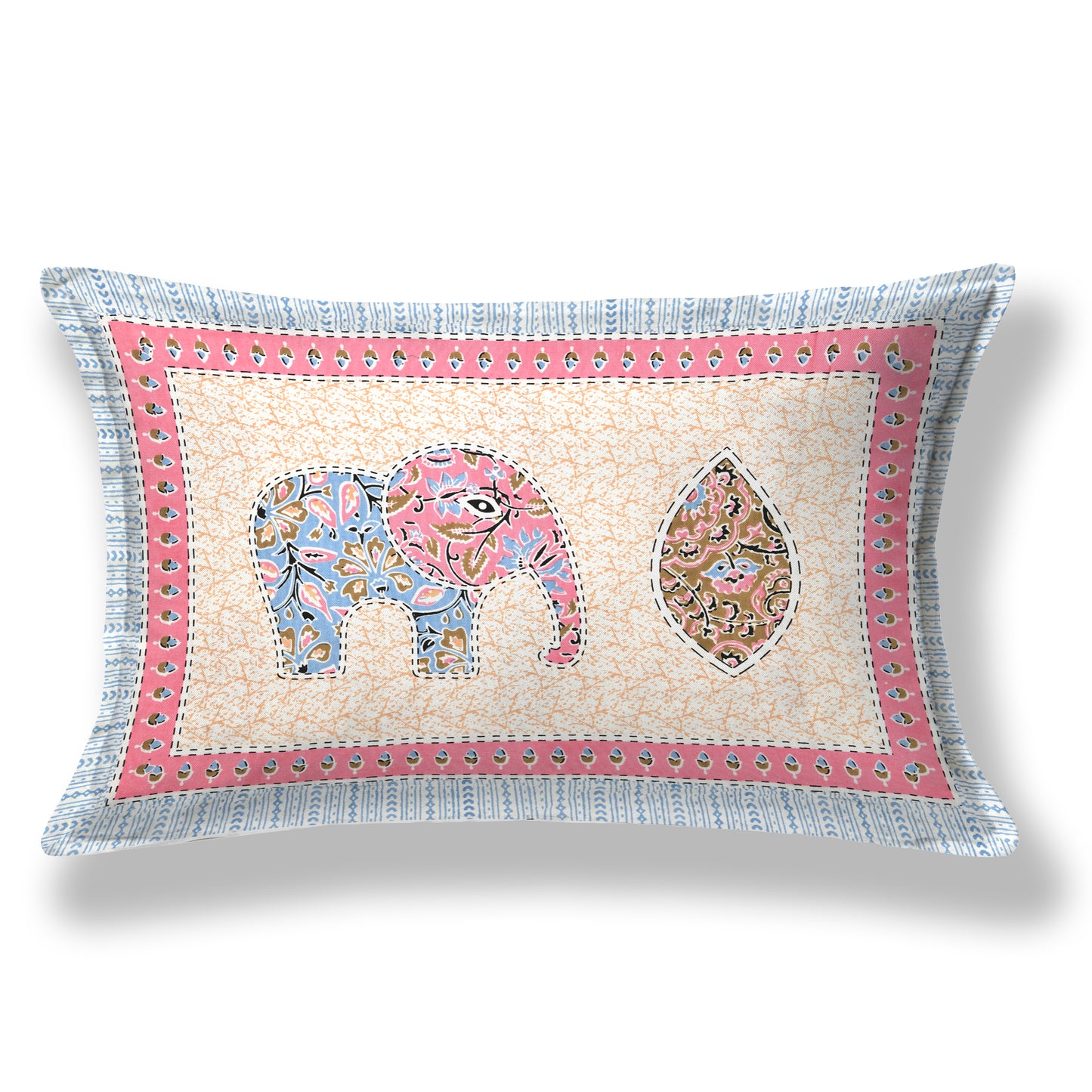 Royal Caravan Single Cotton Bedsheet (60×90 in.)