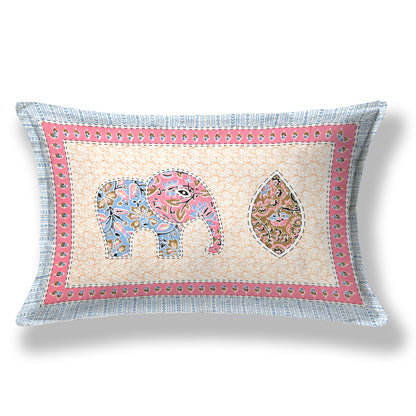 Royal Caravan Single Cotton Bedsheet (60×90 in.)