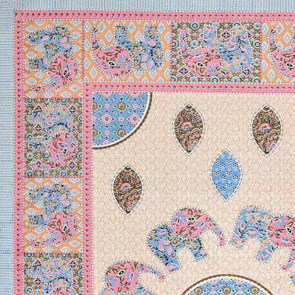 Royal Caravan Single Cotton Bedsheet (60×90 in.)