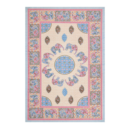 Royal Caravan Single Cotton Bedsheet (60×90 in.)