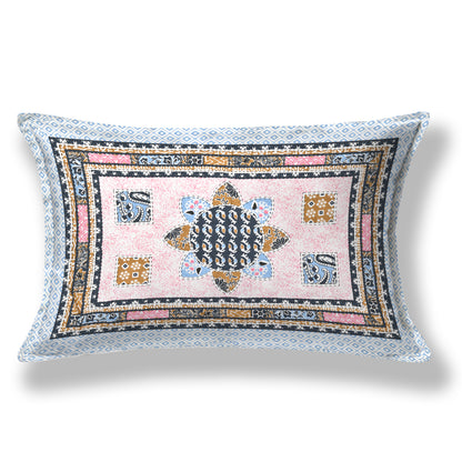 Mandala Muse Single Cotton Bedsheet (60×90 in.)