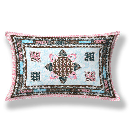 Mandala Muse Single Cotton Bedsheet (60×90 in.)