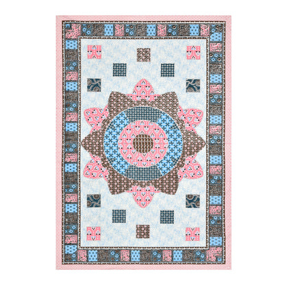 Mandala Muse Single Cotton Bedsheet (60×90 in.)