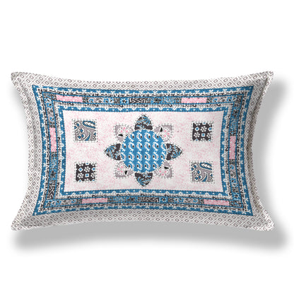 Mandala Muse Single Cotton Bedsheet (60×90 in.)