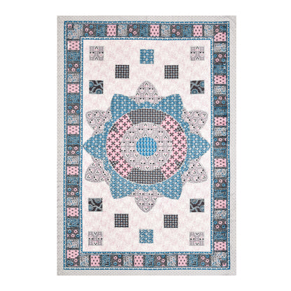Mandala Muse Single Cotton Bedsheet (60×90 in.)