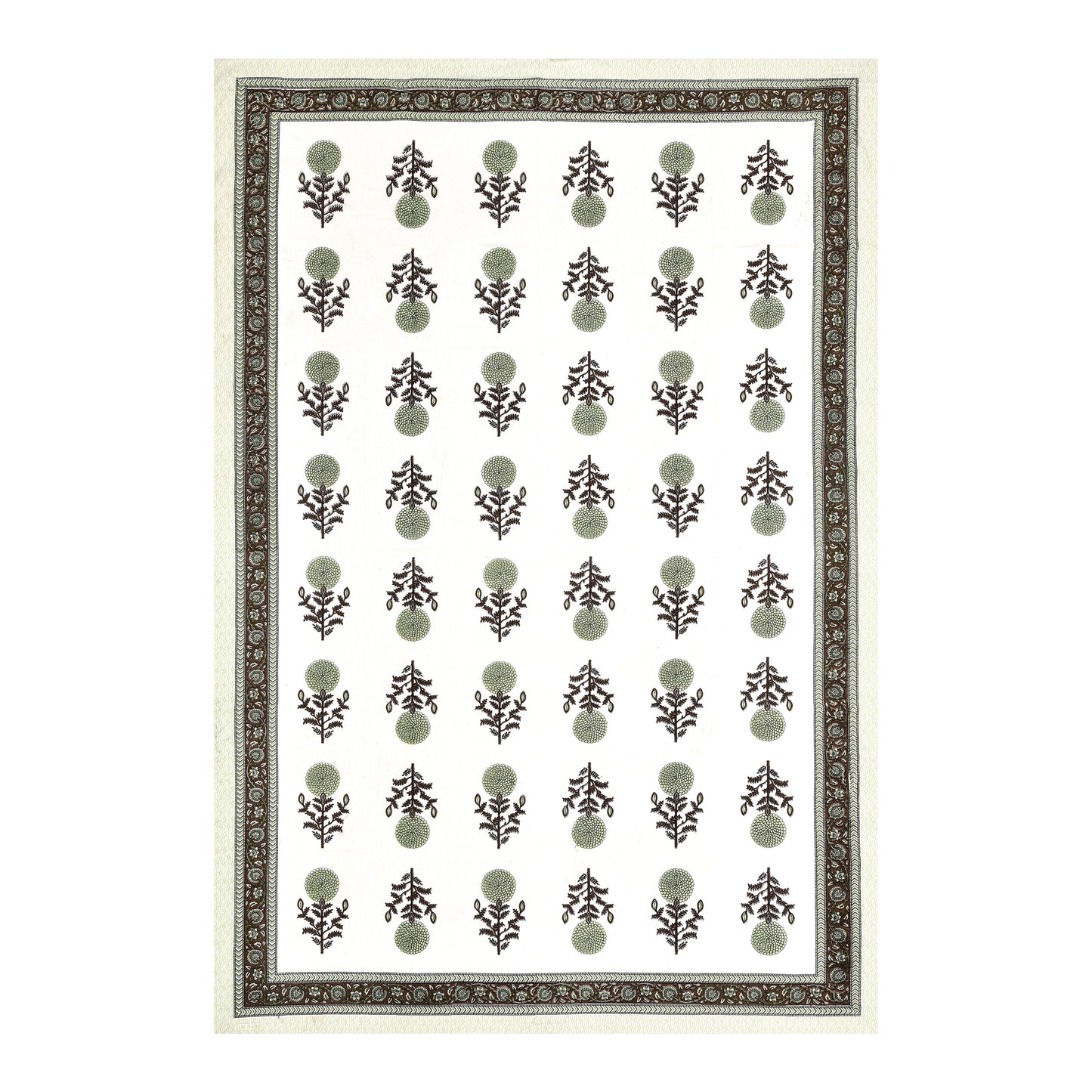 Ivory Grove Single Cotton Bedsheet (60×90 in.)