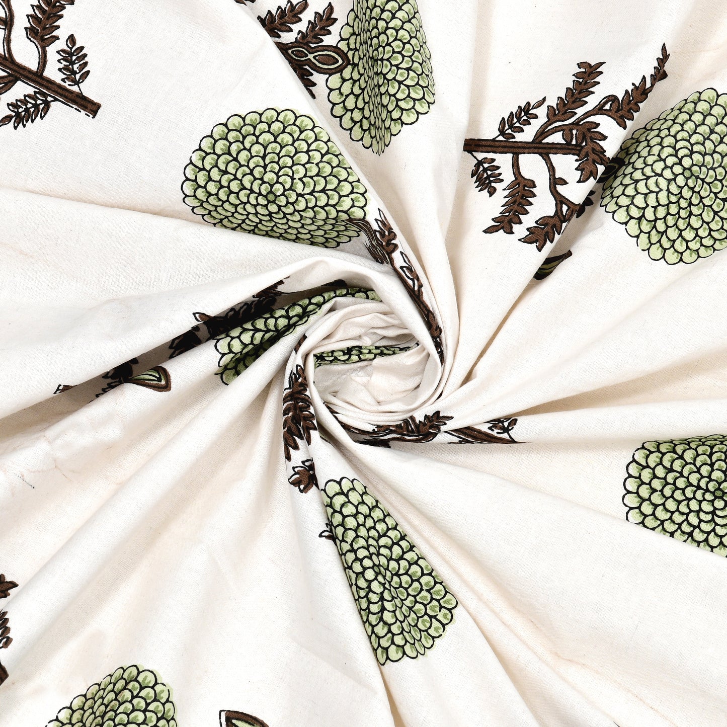 Ivory Grove Single Cotton Bedsheet (60×90 in.)