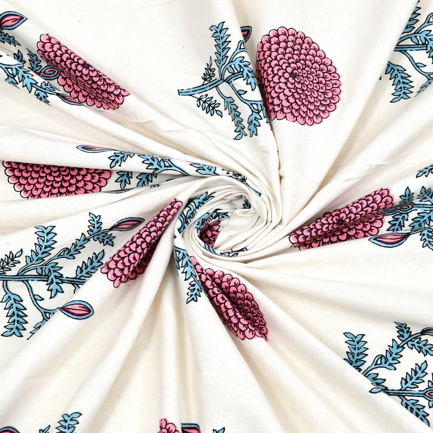 Ivory Grove Single Cotton Bedsheet (60×90 in.)