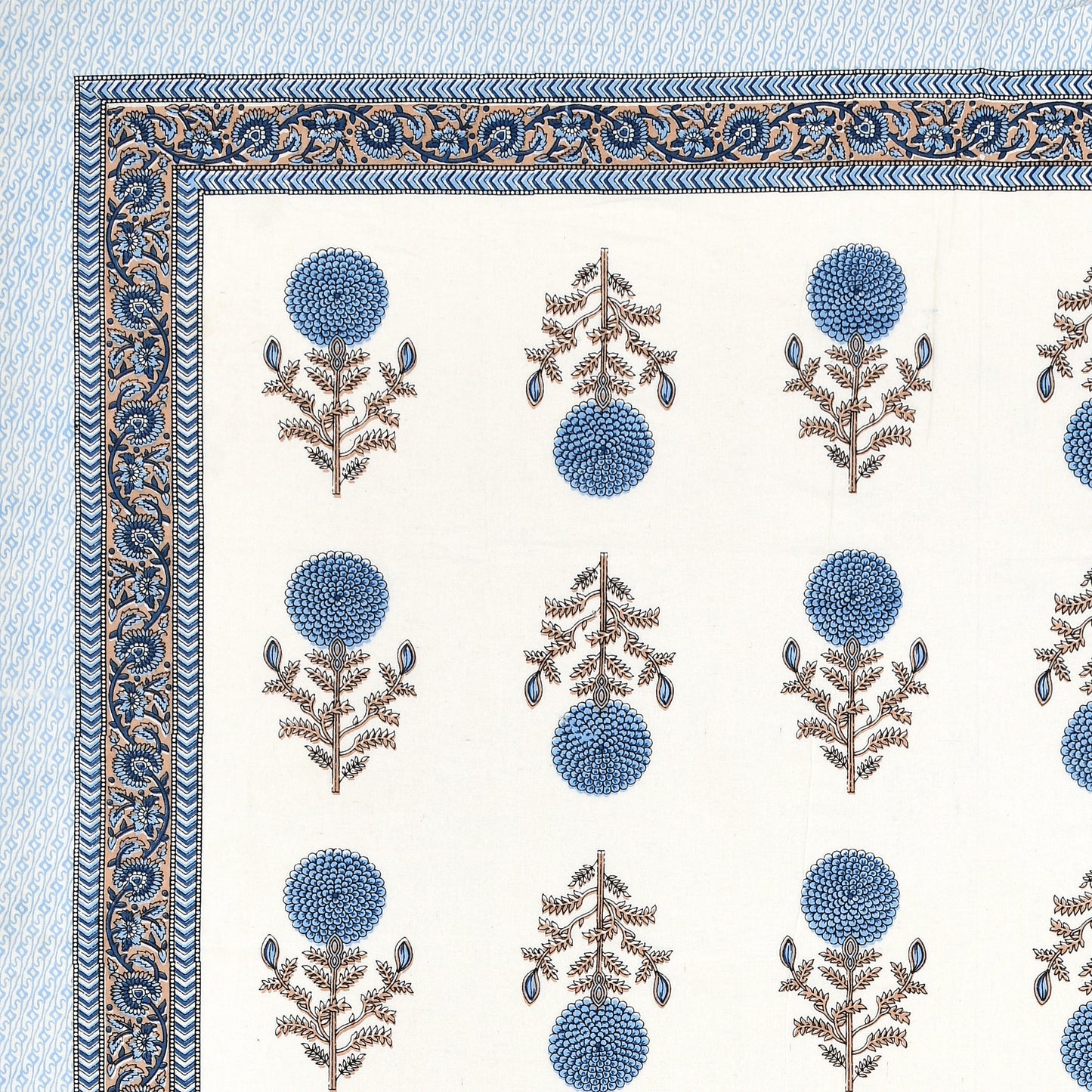 Ivory Grove Single Cotton Bedsheet (60×90 in.)