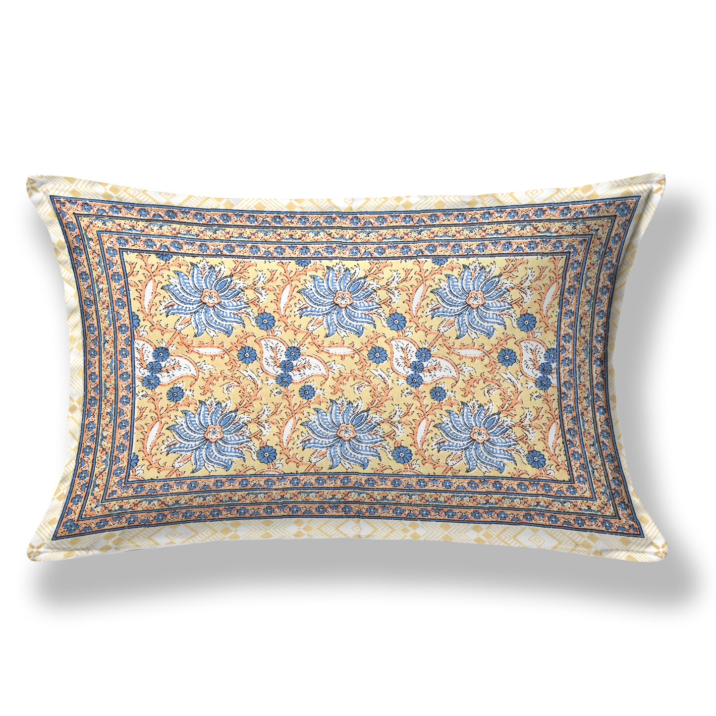 Regal Bloom Single Cotton Bedsheet (60×90 in.)