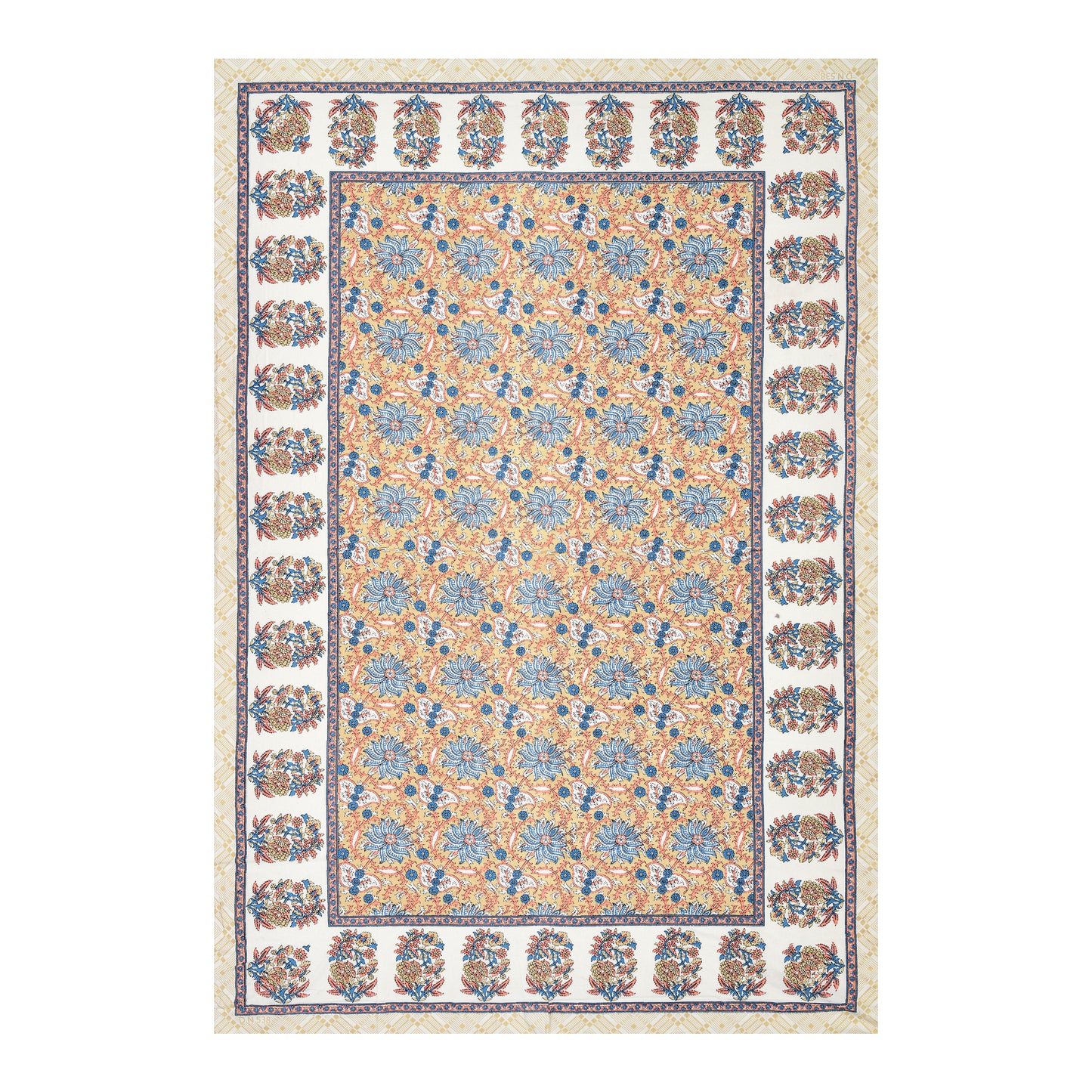 Regal Bloom Single Cotton Bedsheet (60×90 in.)