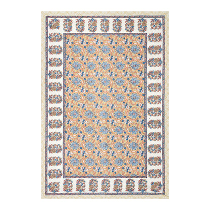 Regal Bloom Single Cotton Bedsheet (60×90 in.)