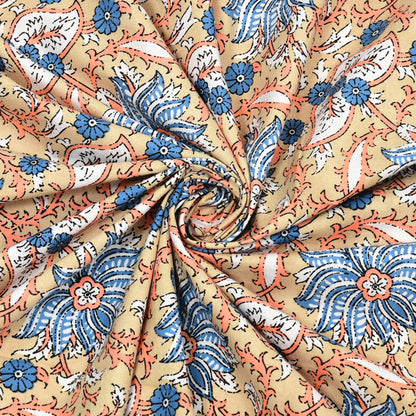 Regal Bloom Single Cotton Bedsheet (60×90 in.)