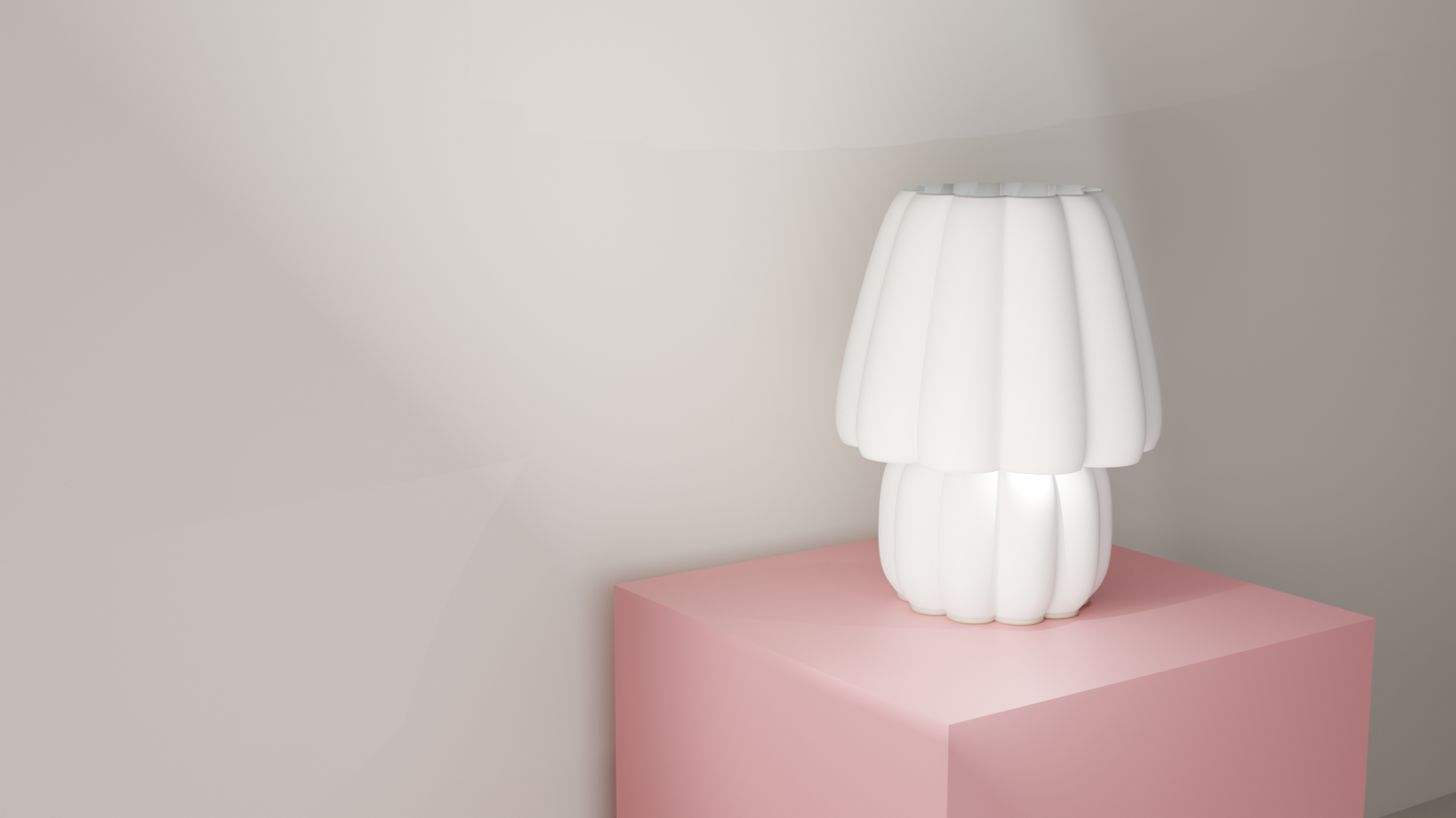 My Store soft glow night lamp with a unique design, providing a calming and warm ambiance for bedrooms