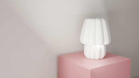 My Store soft glow night lamp with a unique design, providing a calming and warm ambiance for bedrooms