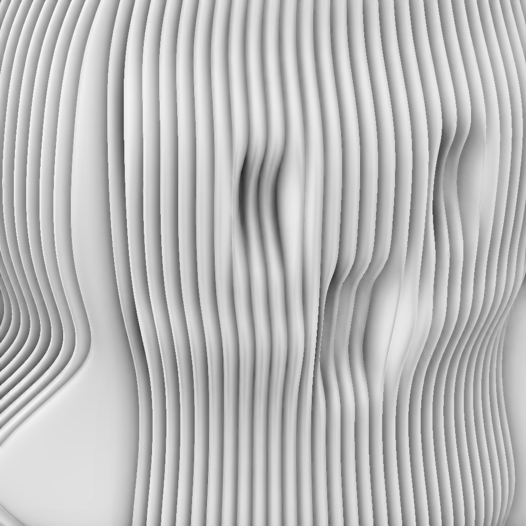Unique white vase with a wavy texture that adds modern elegance to any decor